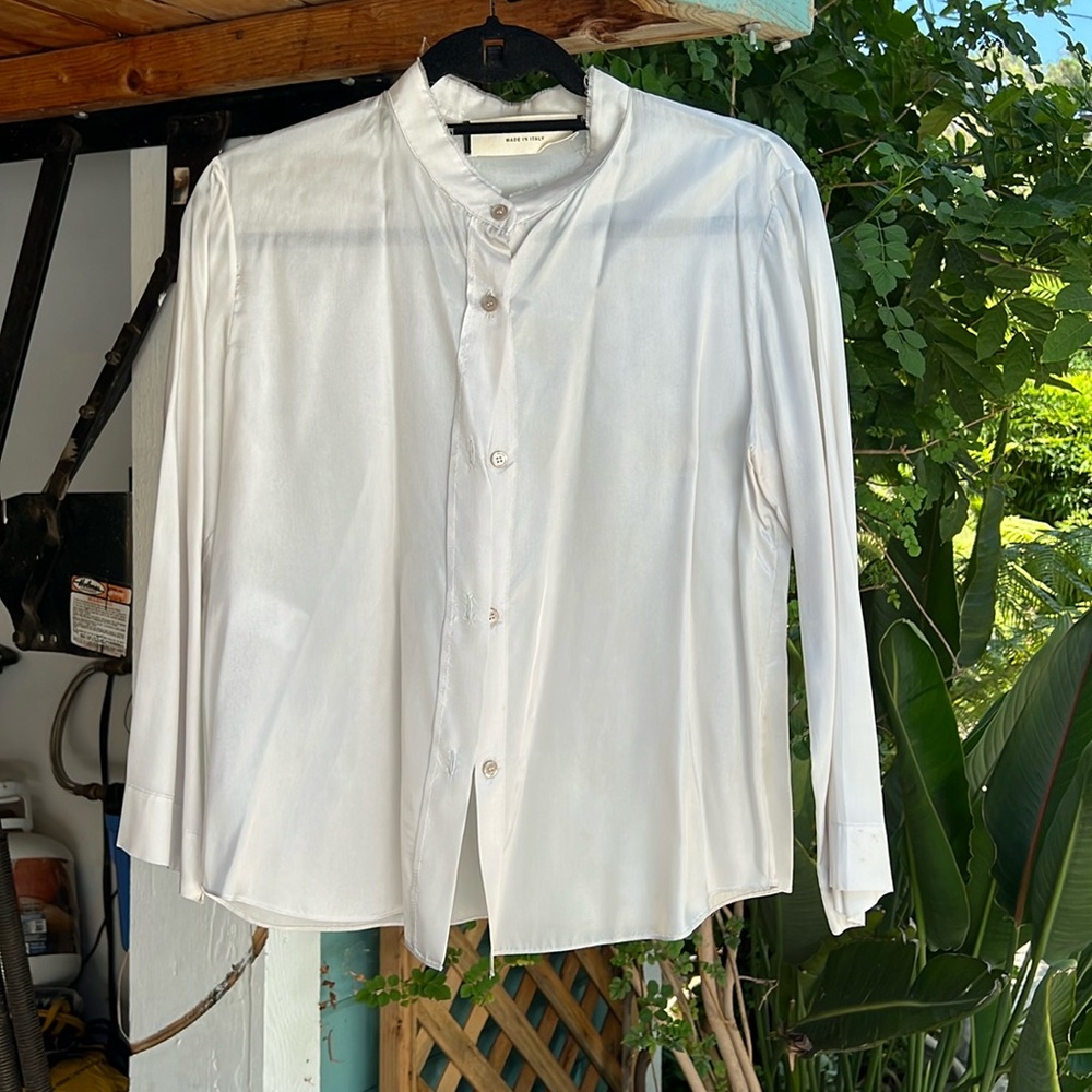 Marni button down blouse.